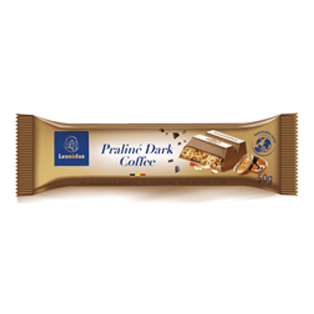 Barra 50g Coffee Praliné Dark 