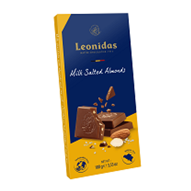 Tablet Milk Salted Almonds 100g