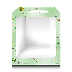 Caixa p/Galinha e Coelho Pascoa