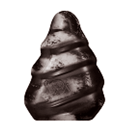 Xmas tree apple cinnamon marbled dark