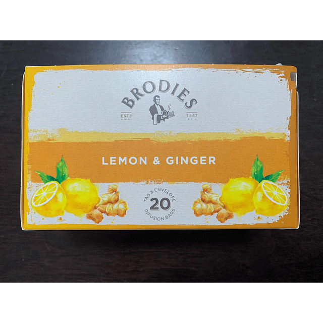 Chá Brodie Lemon & Ginger