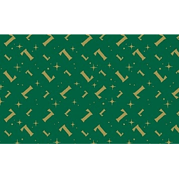 Papel Embrulho Xmas verde 250g 