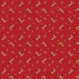 Papel Embrulho Xmas vermelho 500g 