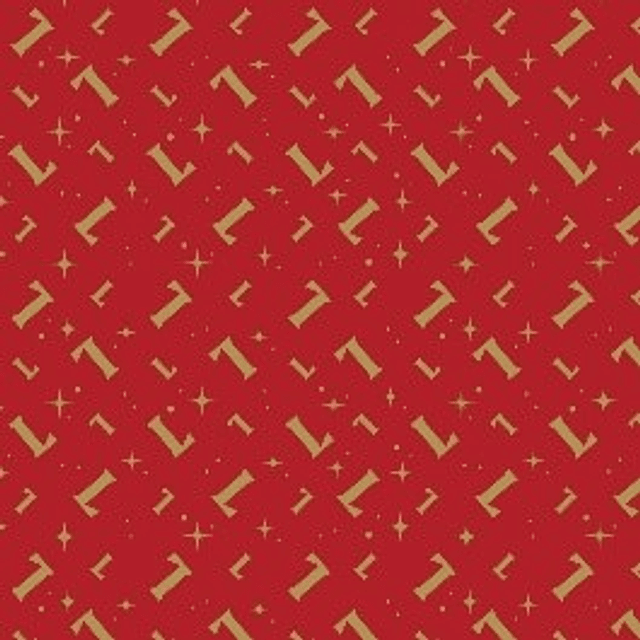 Papel Embrulho Xmas vermelho 500g 