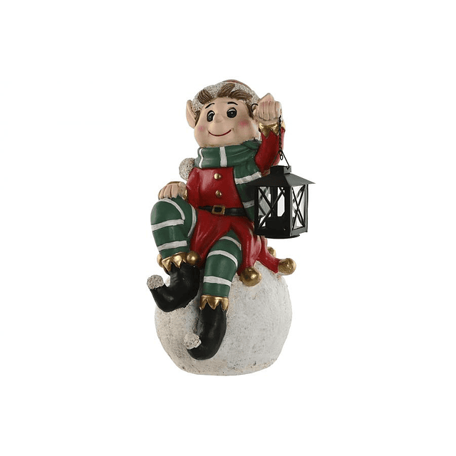 Elfo cerâmica com luz - 1 unid