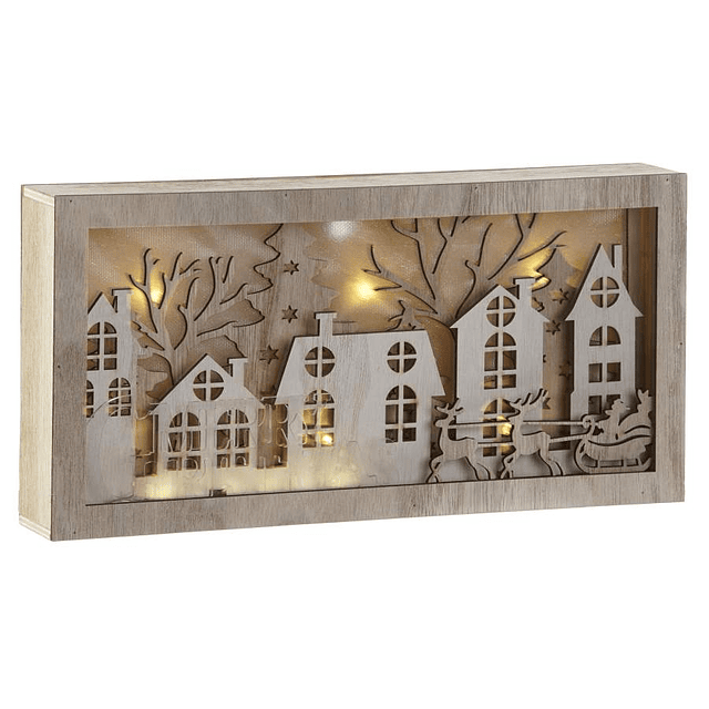 Quadro decoração natalício - 1 unid