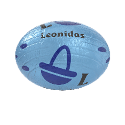 Small egg sparkling praliné dark