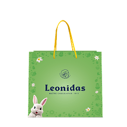 Saco de papel presente M Pascoa 