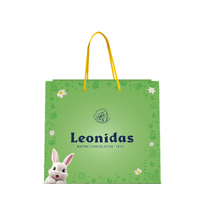 Saco de papel presente M Pascoa 