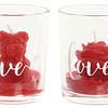 Copos c/vela Love