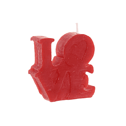 Vela de cera "LOVE"
