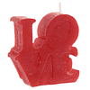 Vela de cera "LOVE"