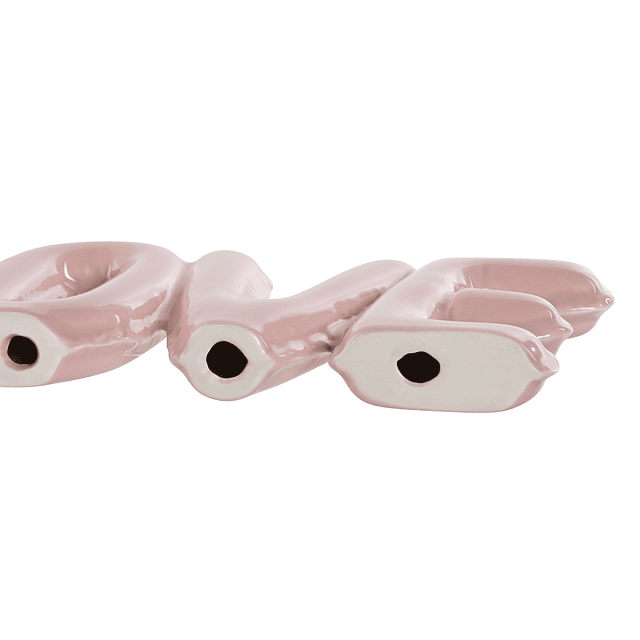 Decoração em cerâmica "LOVE"