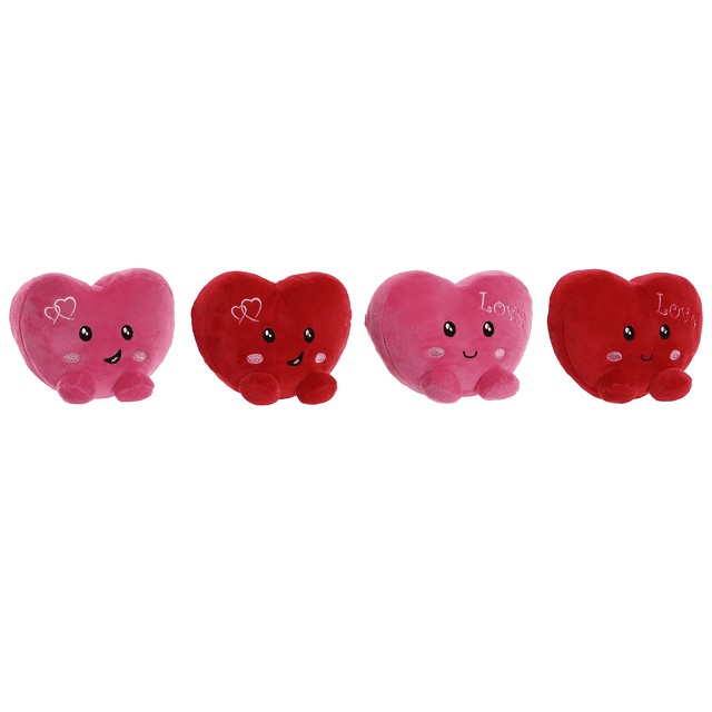 Peluche de coração animado 