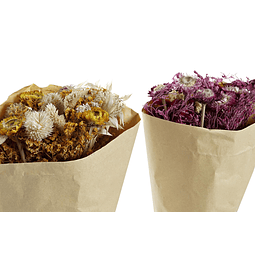 Ramo de flores secas