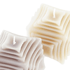 Velas de cera cubo