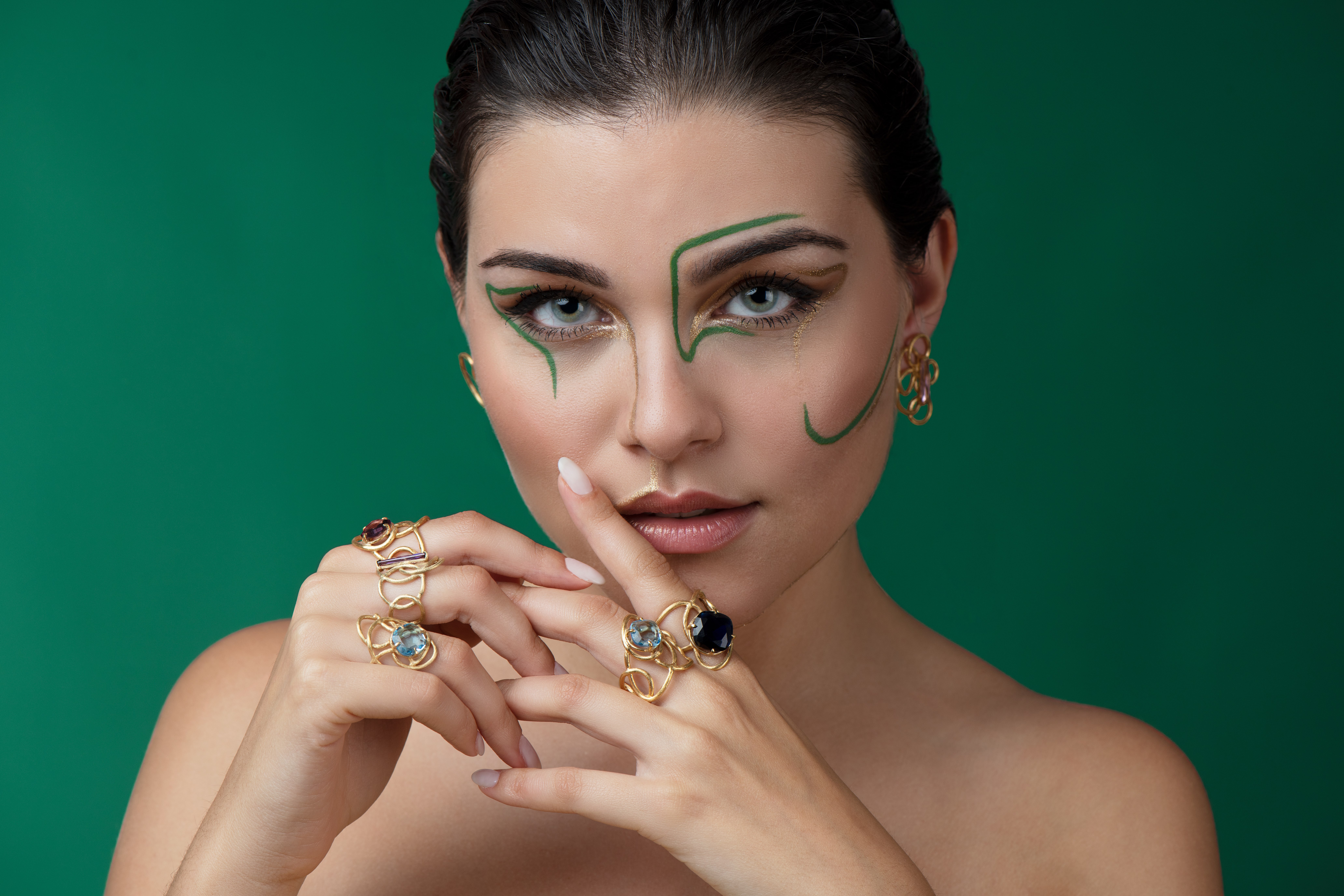 Because I'm a Queen Ring -  Dark Blue 1