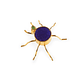 Bug with Purple Resin - Round - thumbnail 1