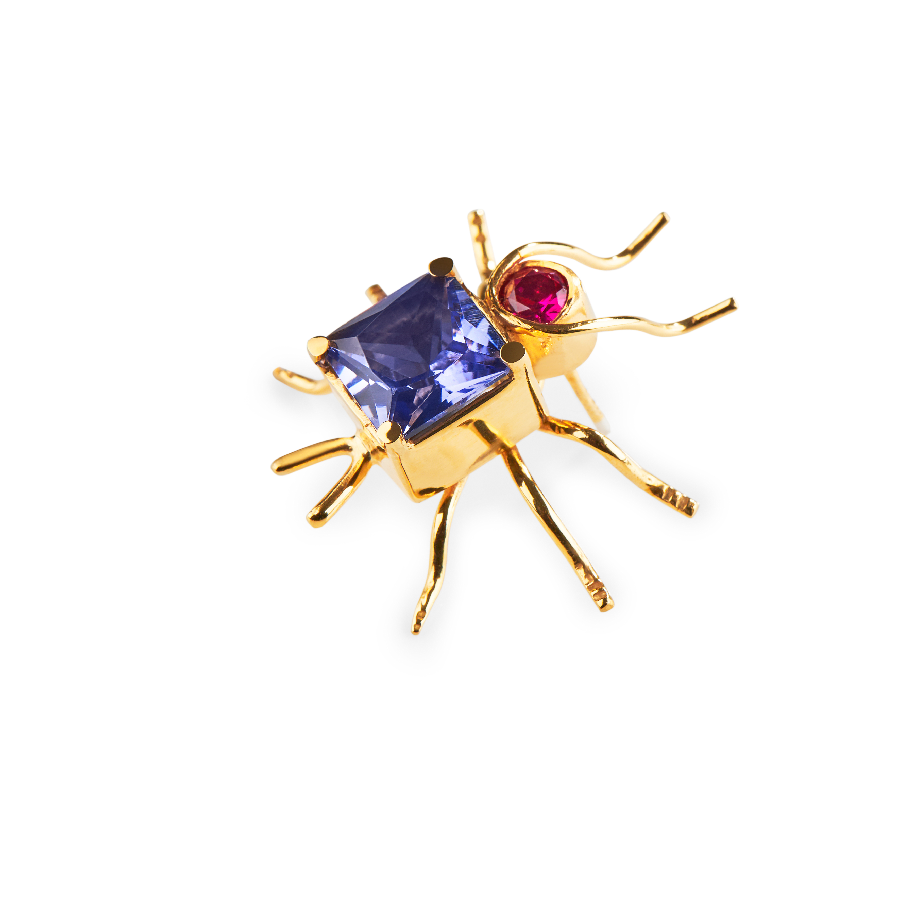 Bug with Violet Gemstone - Square 1