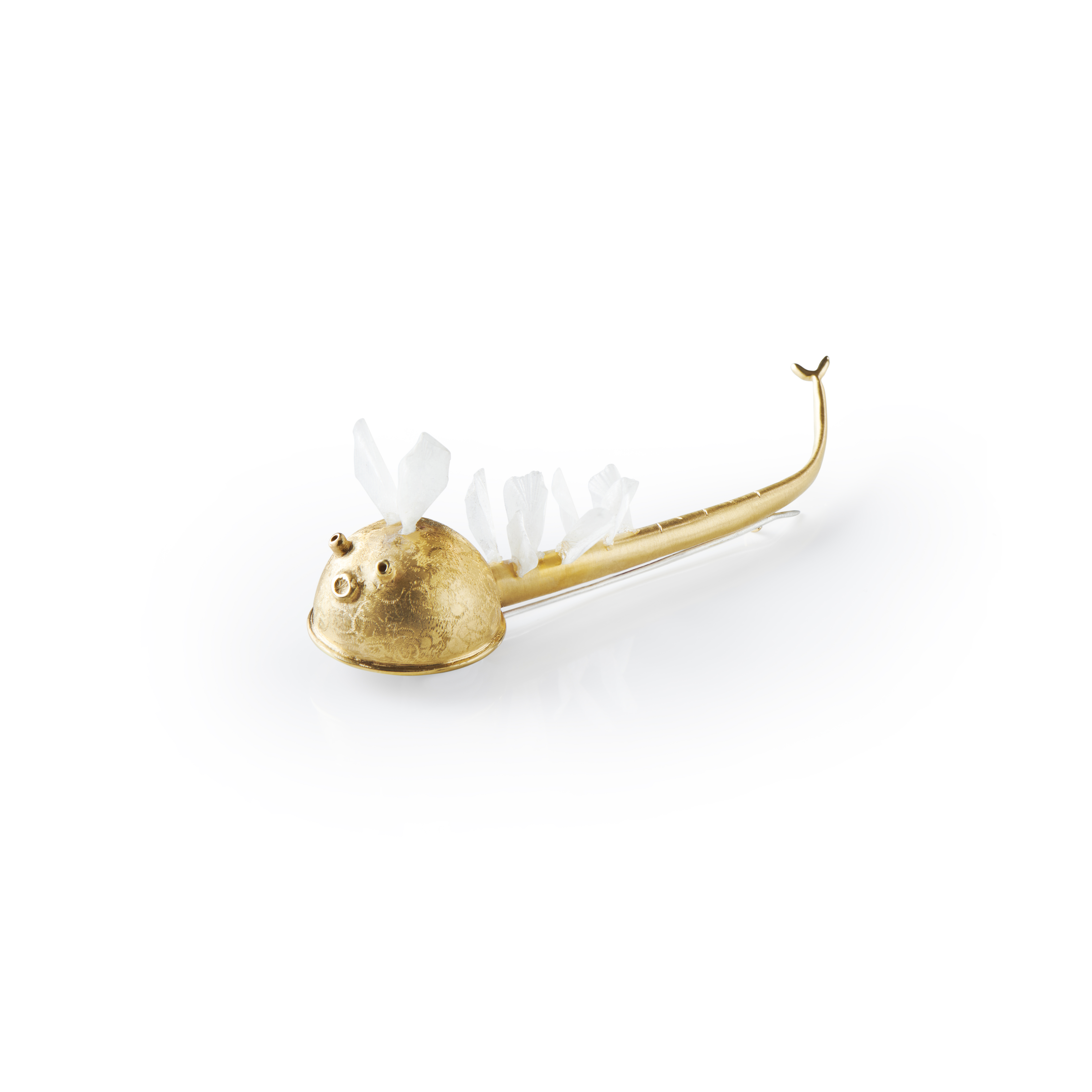 Fish Brooch with Gold - Image 1