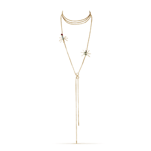 Bug Necklace - Gold Plated