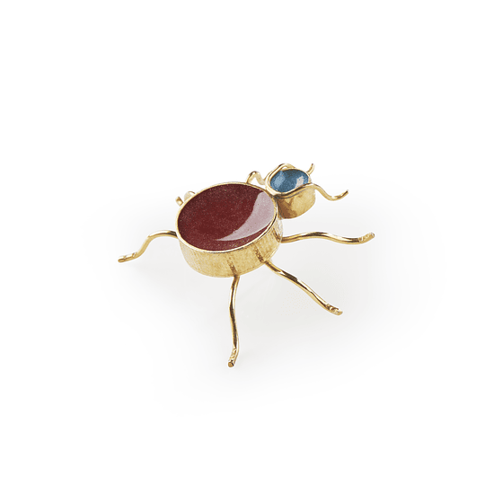 Bug with Bordeaux Resin - Round 