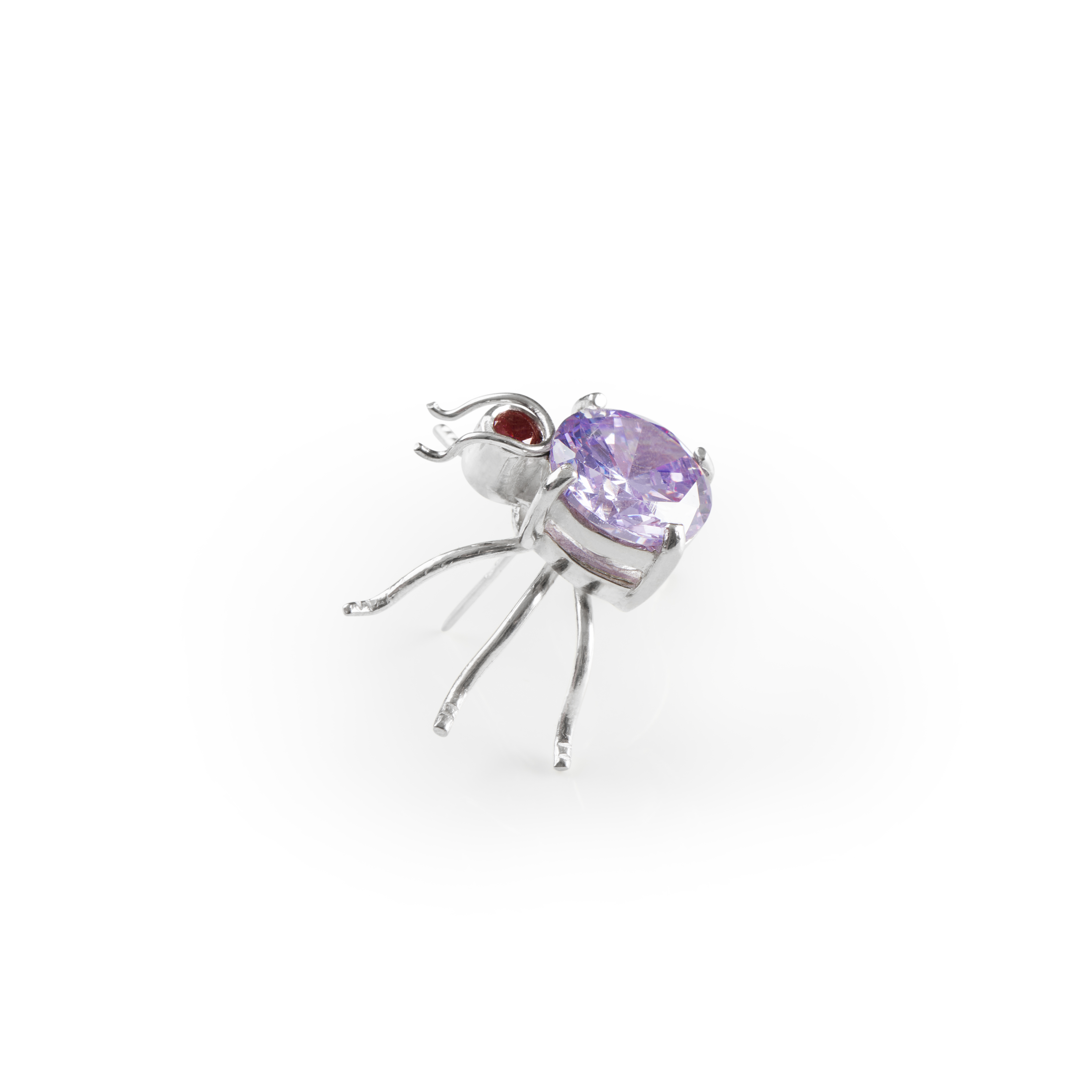 Bug with Lilac Gemstone - Round  - Image 2