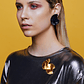 Lux Chips - Black Earrings - thumbnail 2