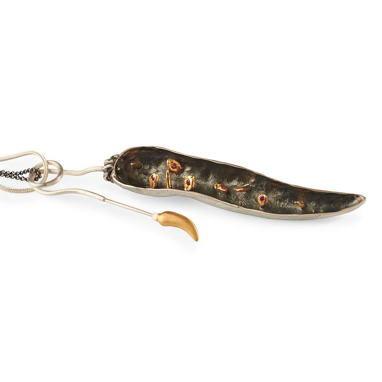 Spicy Love - Oxidized Necklace and Brooch 2