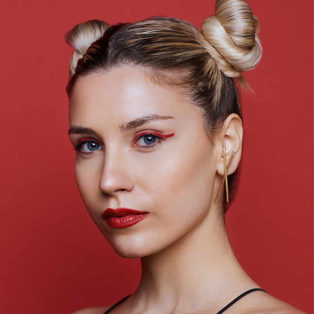 Miss Shanghai - Oxidized Earrings - Image 2