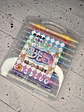 Lapiz doble punta Acrilico/glitter 24 pcs - Miniatura 1