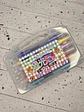 Lapiz doble punta Acrilico/glitter 12 pcs - Miniatura 1