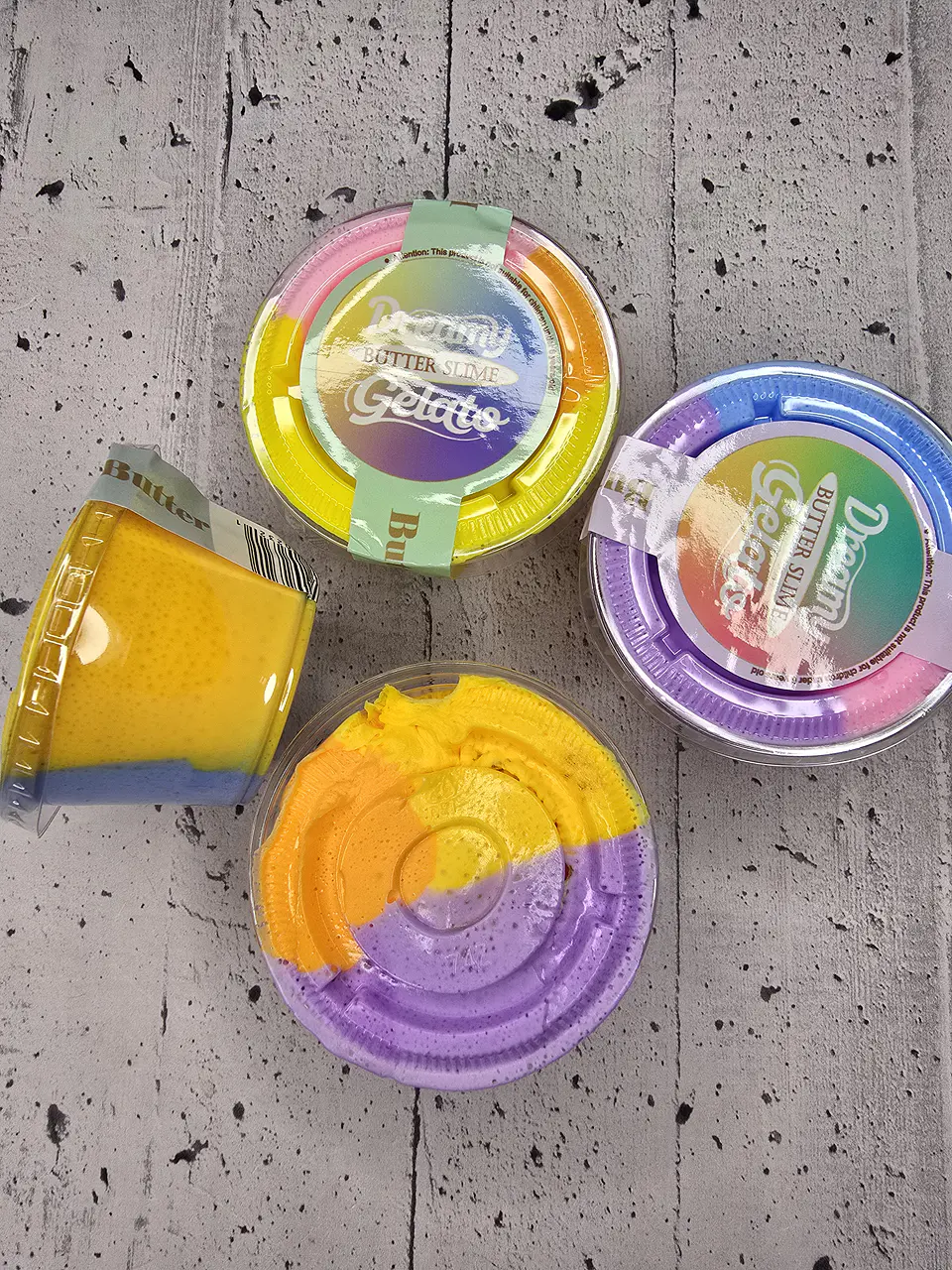 Slime pote tipo helado  2