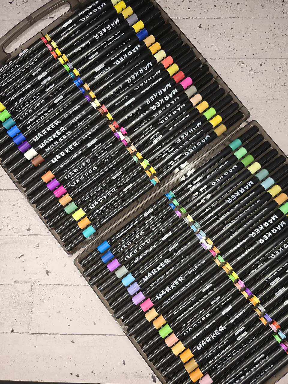 Lapiz acrílico loro 80 pcs 2