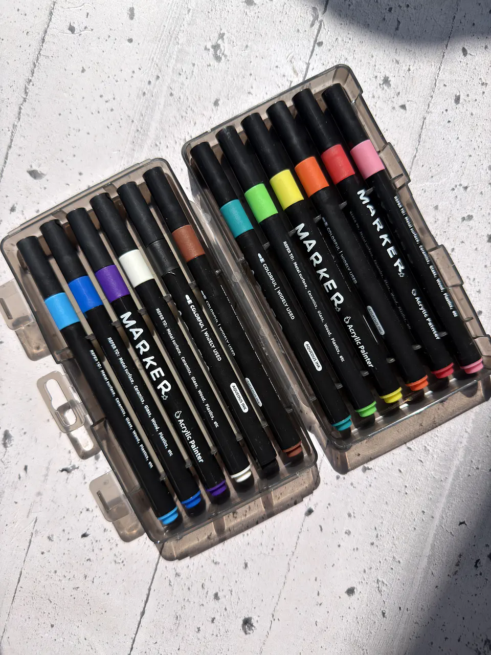 Lápiz acrílico loro 12 pcs 2