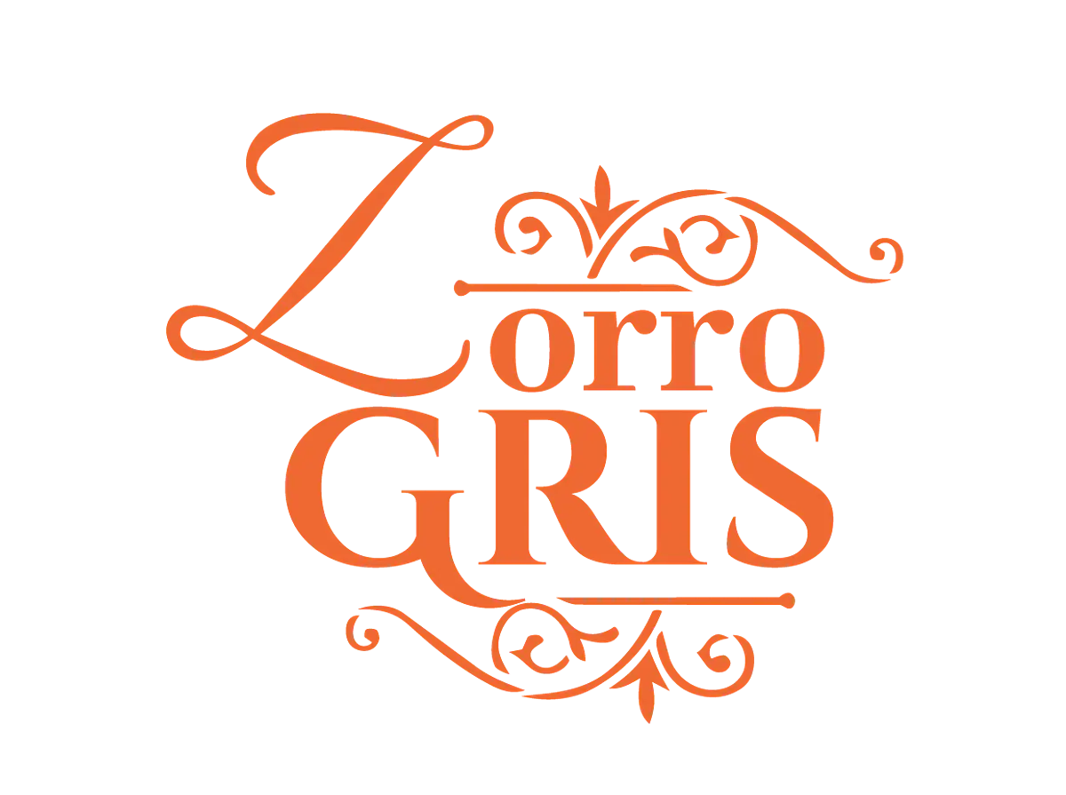 Identidad visual de Zorro Gris, una de las modalidades de autopublicación de Letras y Punto Editorial para autores que desean convertir su manuscrito en un libro publicado con apoyo editorial.