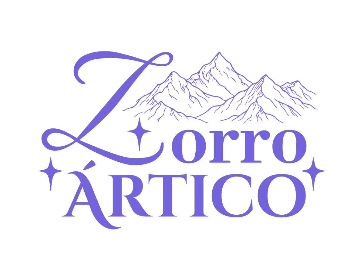 Identidad visual de Zorro Ártico, modalidad premium del sello editorial de Letras y Punto Editorial, creada para autores que buscan una edición integral y una presentación cuidada de su libro.