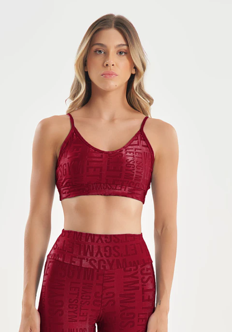 PETO DEPORTIVO VELVET NAME (Cod.2628)