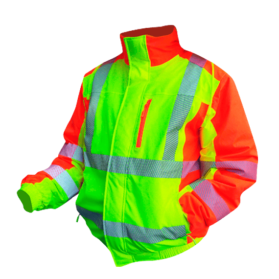 Parka Térmica Mechanical Amarillo Flúor