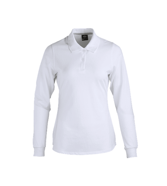 Polera Polo DryFresh Manga Larga Mujer 60% Algodón