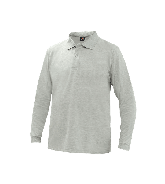 Polera Polo Comfort Spandex Manga Larga Hombre