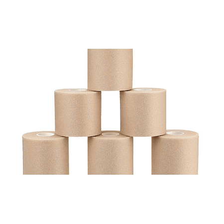 Pack x 10 Preta-tape profesional (foam underwrap) 7cm x 27 mts. Esponja -  cinta de espuma 
