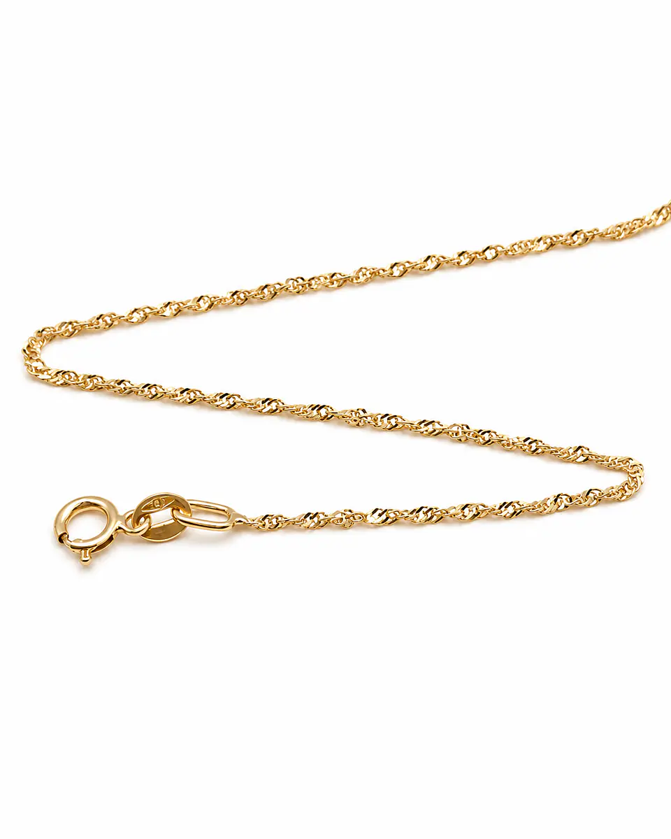 CADENA SINGAPUR ORO AMARILLO 1
