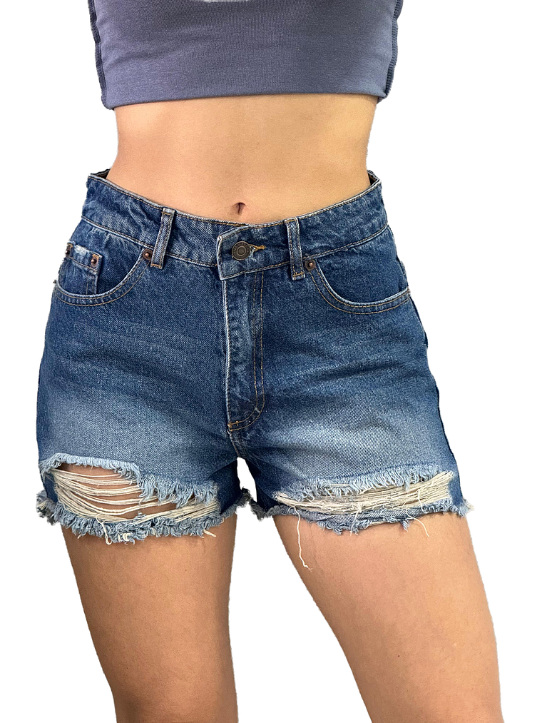 Shorts De Mujer SRSE63P – Level Nine 1