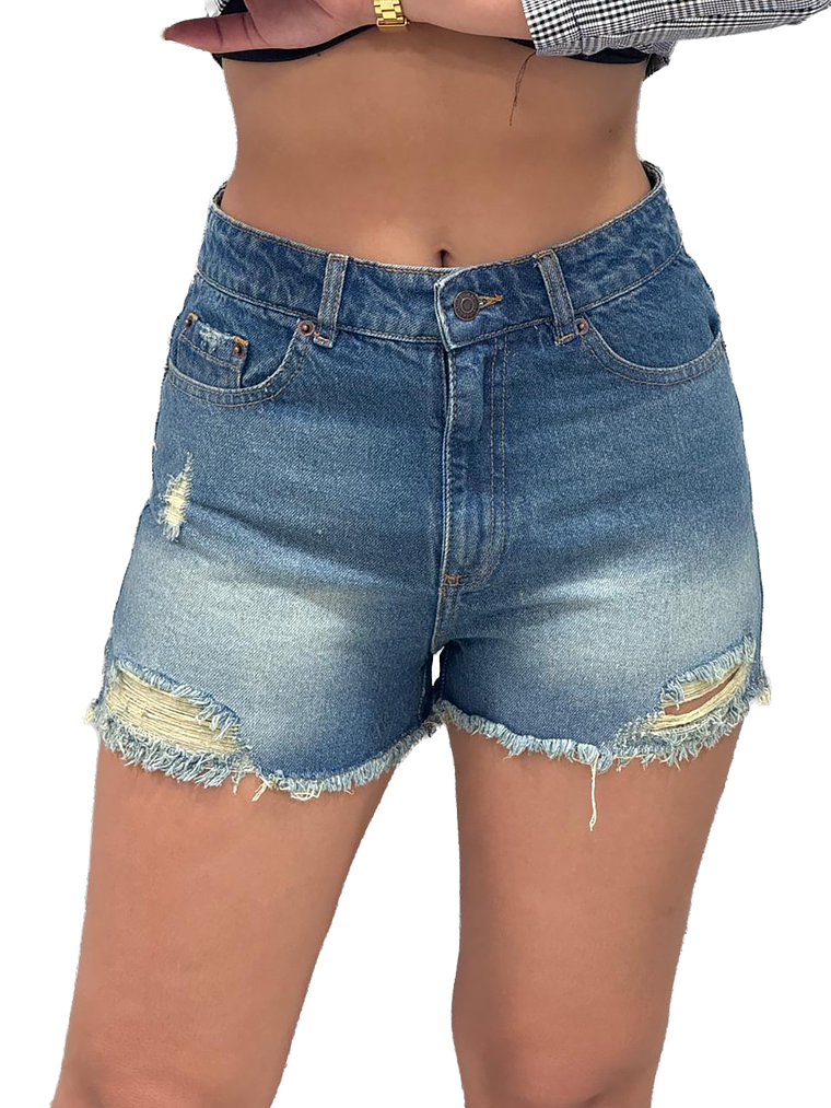 Shorts De Mujer SRSE63Y – Level Nine 1