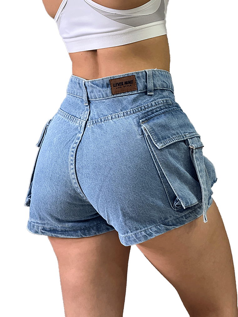 Shorts De Mujer SJEW56A – Level Nine 2