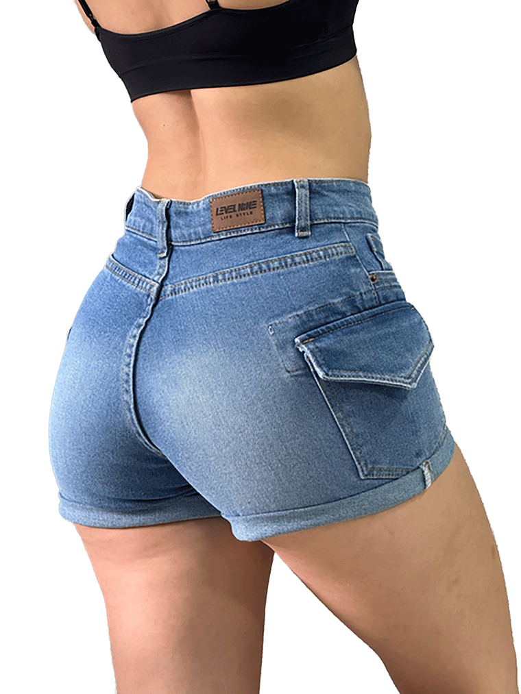 Shorts De Mujer SJER37 – Level Nine 2