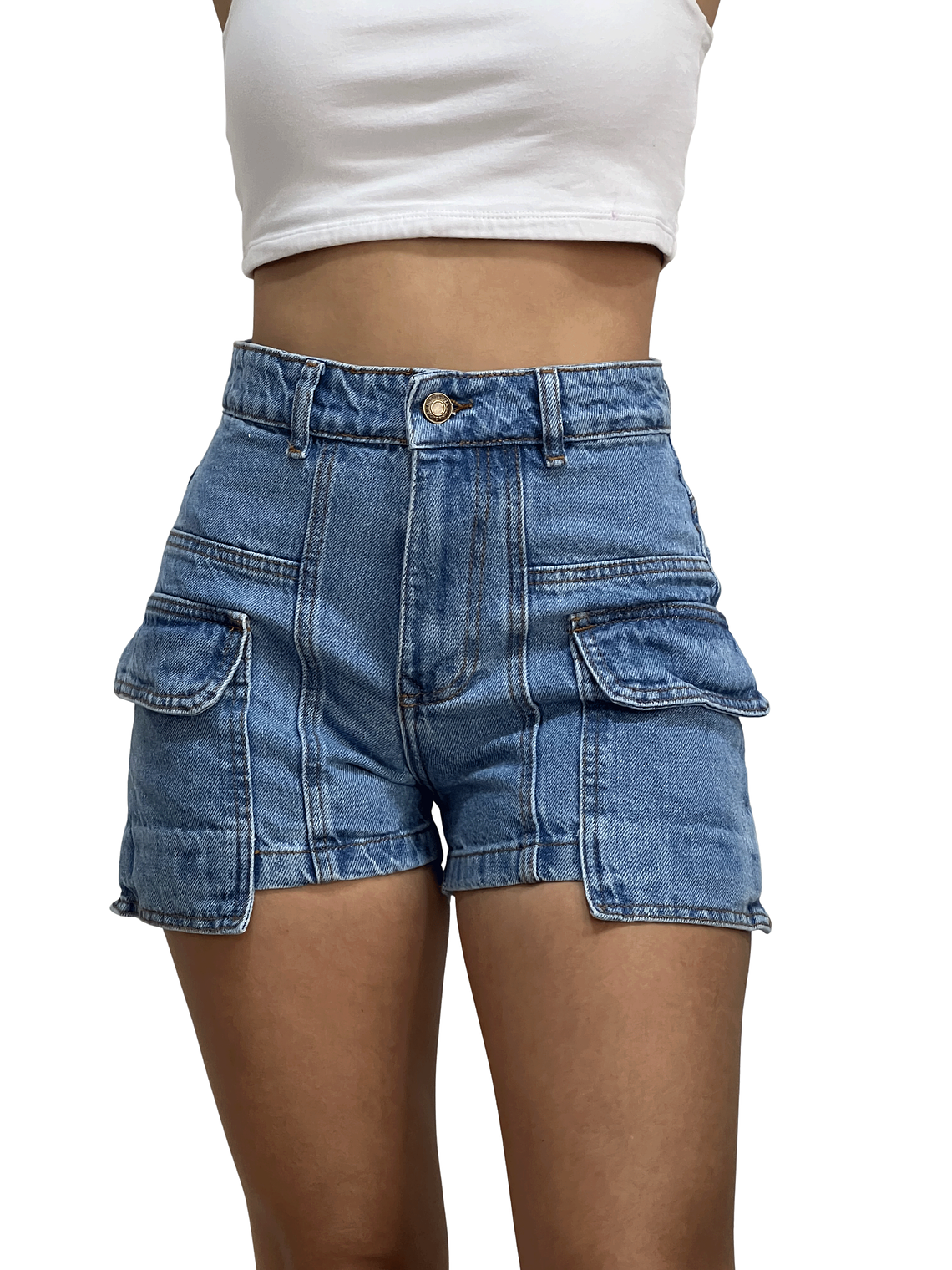 Shorts De Mujer SRSE46C – Level Nine 1