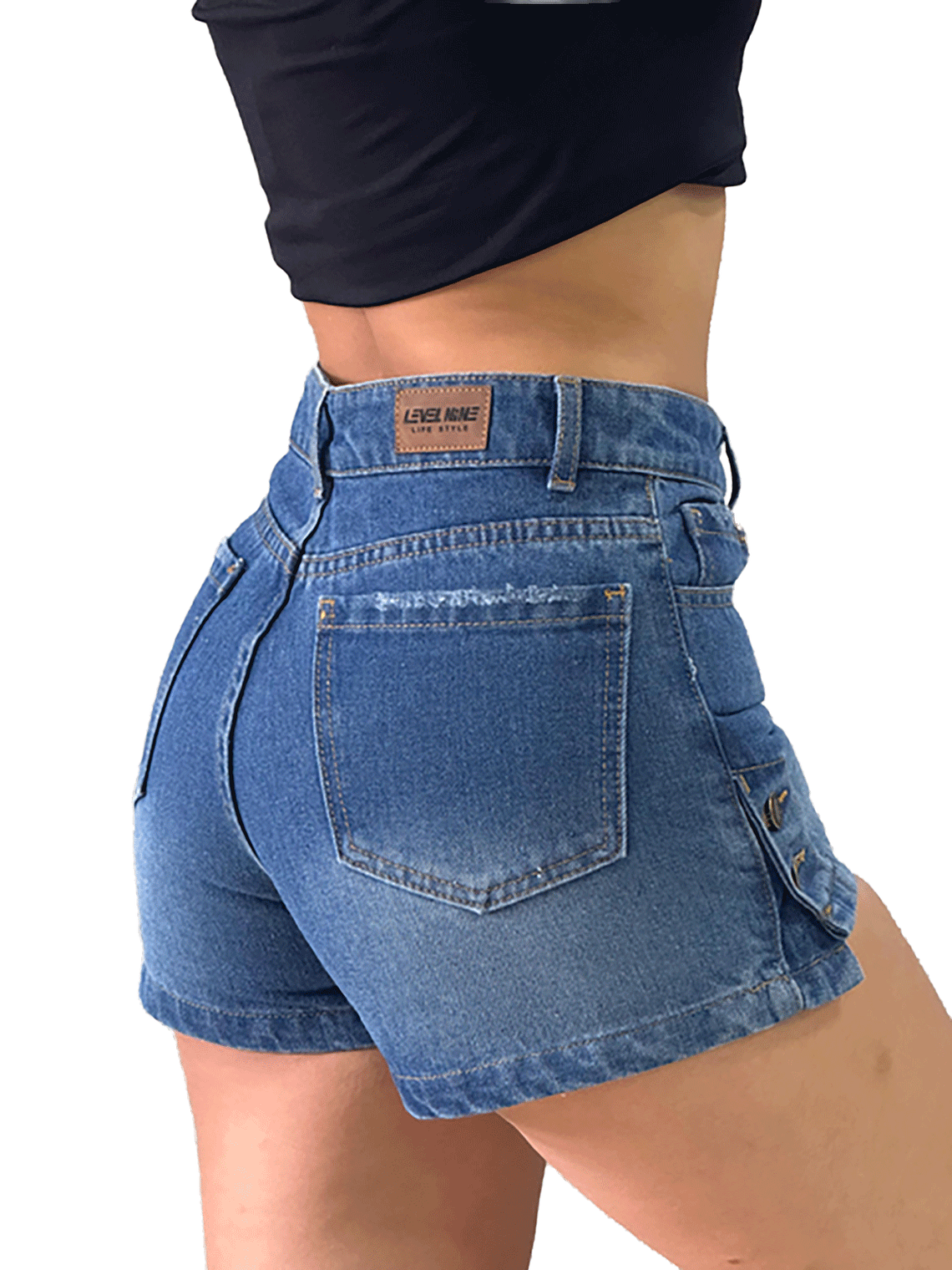 Shorts De Mujer SJCF25A – Level Nine 2