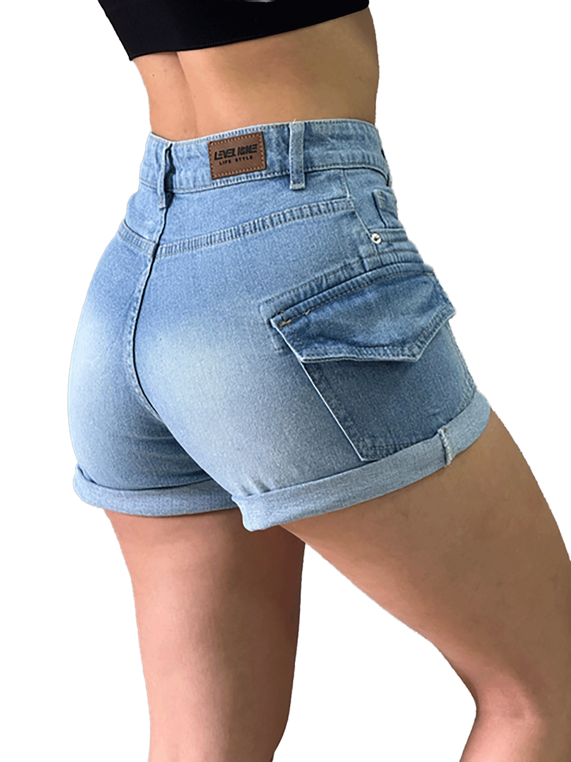 Shorts De Mujer SPRA83 – Level Nine 2